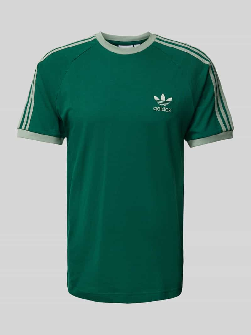 Adidas Originals T-shirt met ribboorden