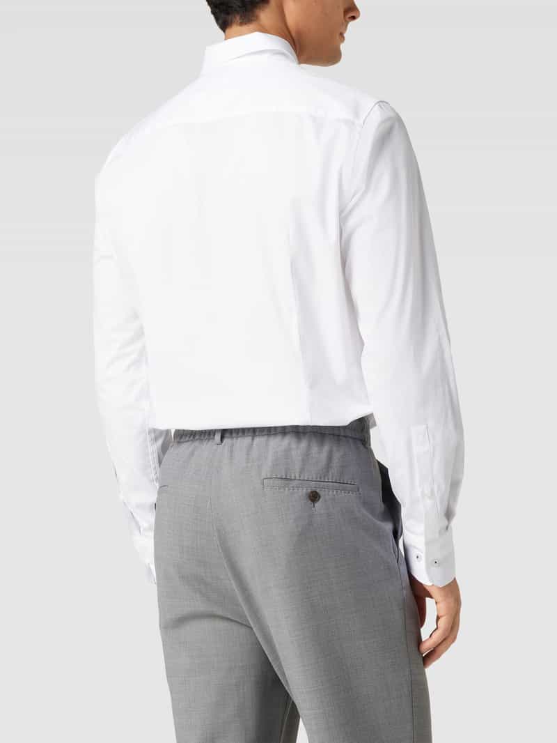 Slim fit zakelijk overhemd met sportmanchetten JOOP! Collection