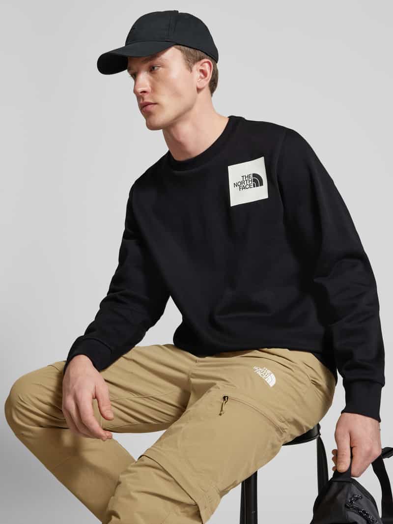 The North Face Sweatshirt met labelprint