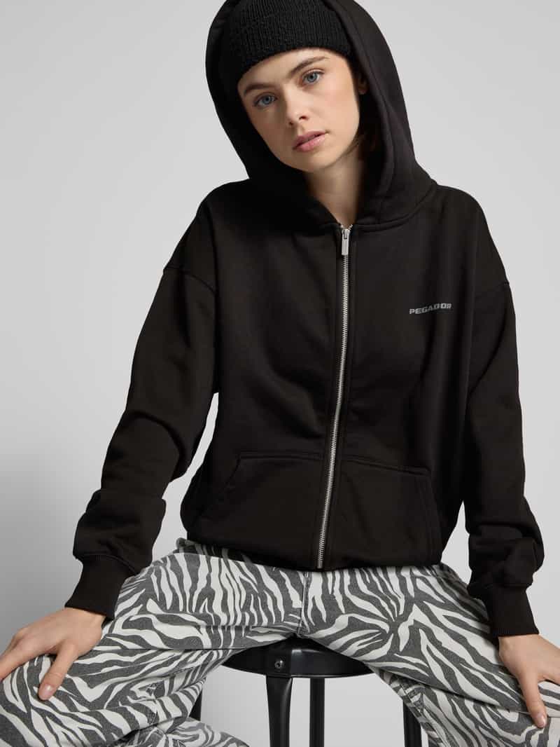Pegador Oversized sweatjack met capuchon