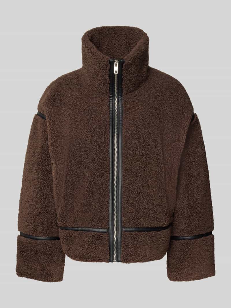 Jake*s Casual Jas met opstaande kraag
