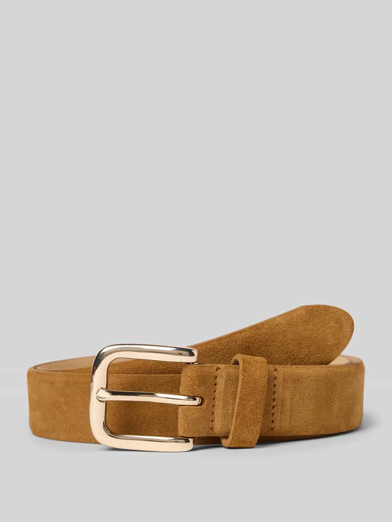 Leren riem met doornsluiting, model 'Volanato'