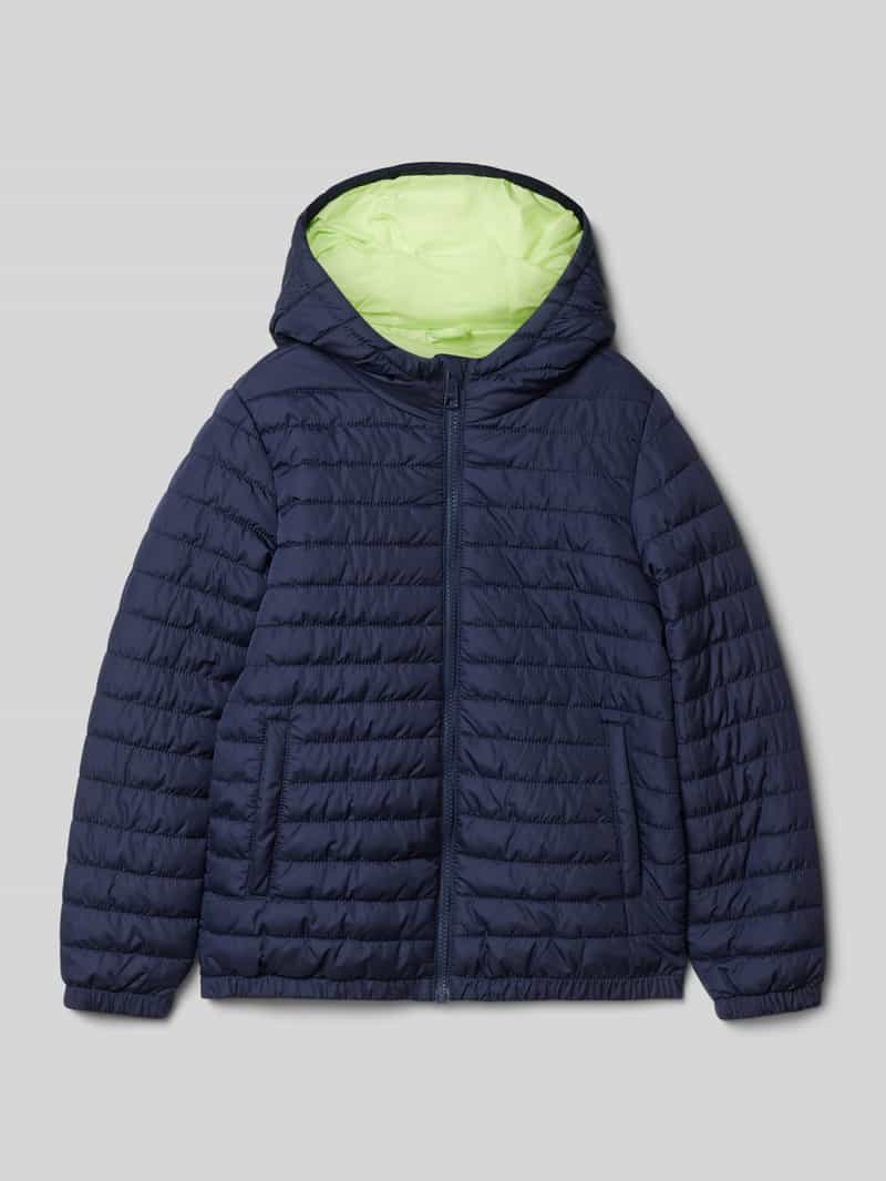 s.Oliver RED LABEL Gewatteerd regular fit jack met capuchon