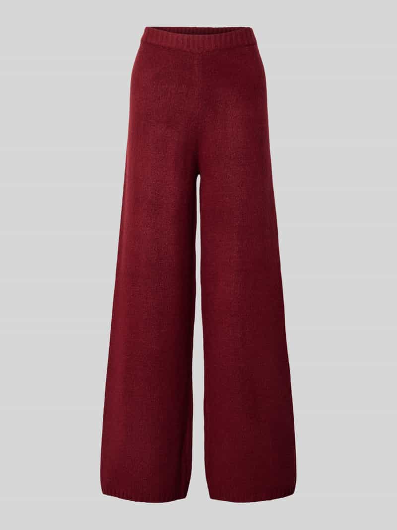Jake*s Casual Wide fit gebreide broek met elastische band