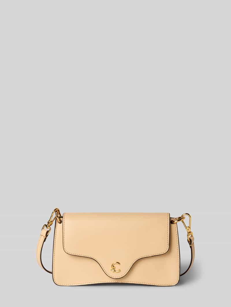 Coccinelle Handtas met labeldetail
