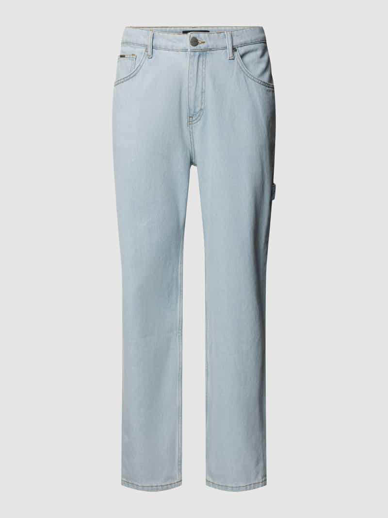 Pegador Jeans met labeldetail