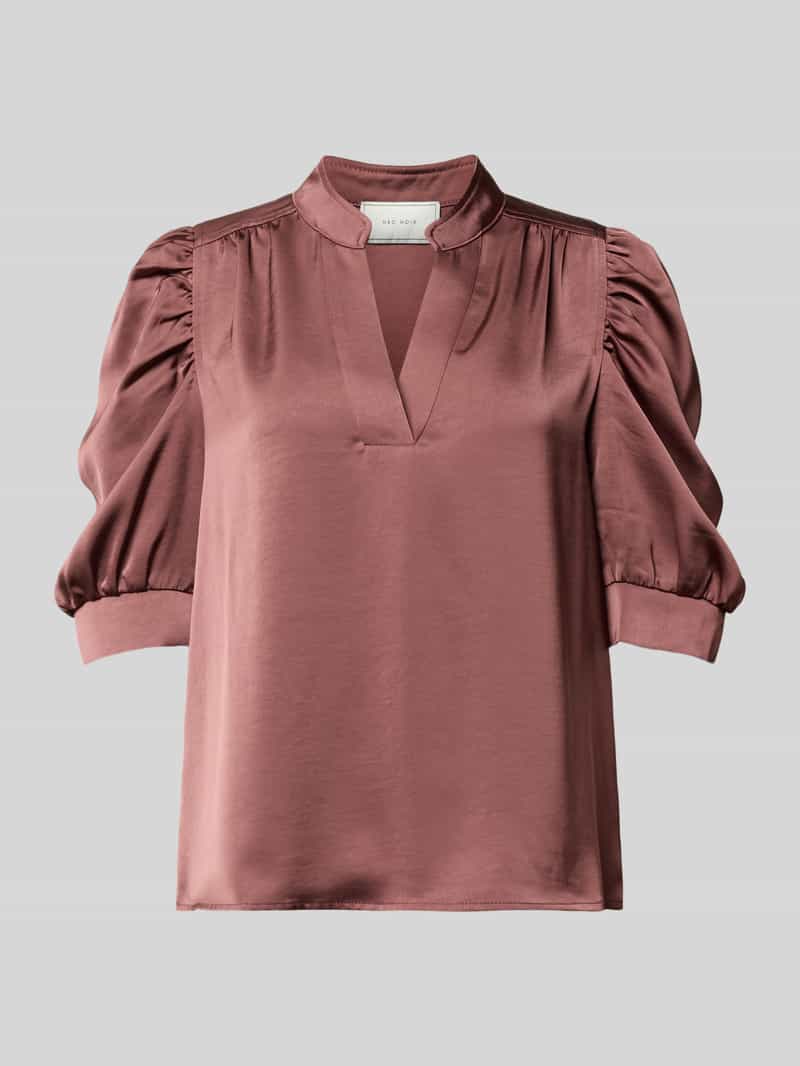 NEO NOIR Regular fit blouseshirt met pofmouwen model 'Roella'