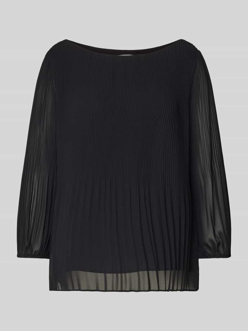 Regular fit blouse van chiffon