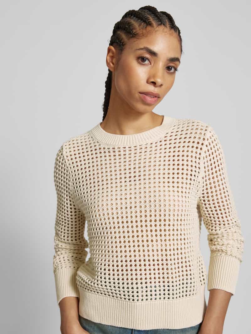 Levi's Gebreide pullover met ajourpatroon