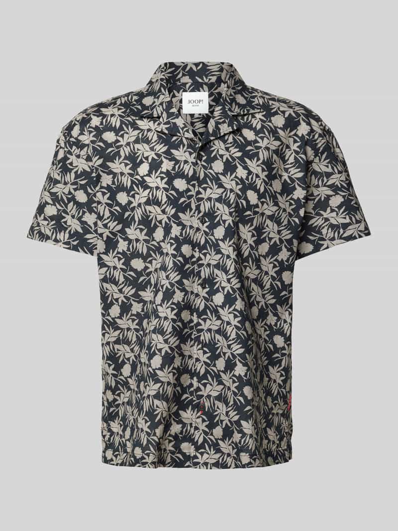 JOOP! JEANS Regular fit vrijetijdsoverhemd met 1 2-mouwen model 'Hanes'
