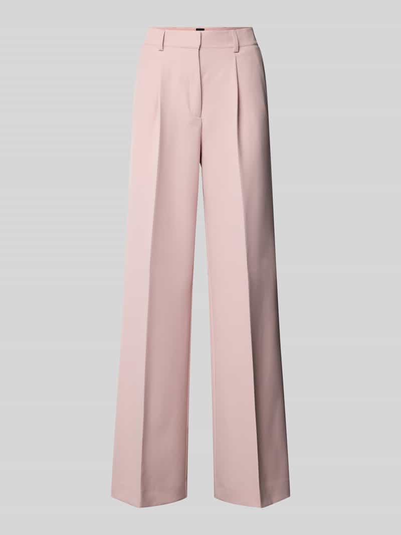 Boss Orange Wijde broek met riemlussen model 'TIWI2'