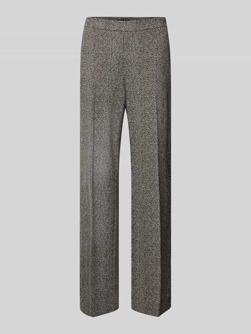 STEHMANN Stoffen broek met Franse steekzakken model 'Flanna'