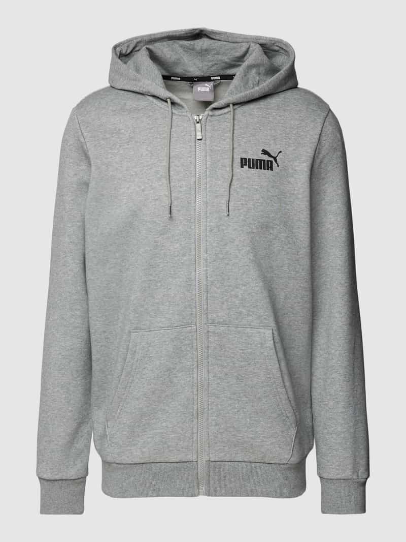 Sweatjack met labelprint, model 'Small Logo' PUMA PERFORMANCE