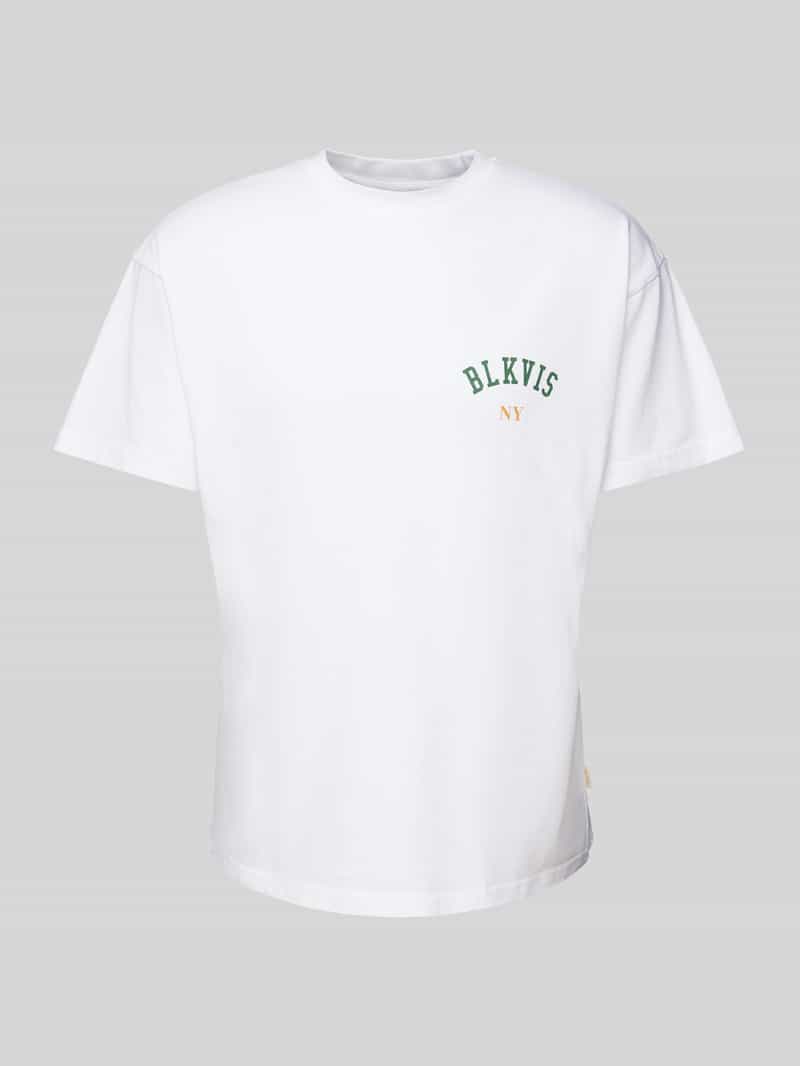 BLKVIS T-shirt met labelprint