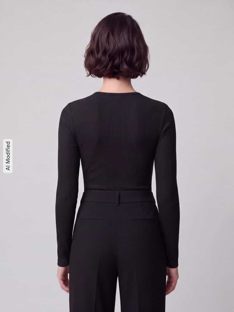Jake*s Casual Slim fit body van puur katoen