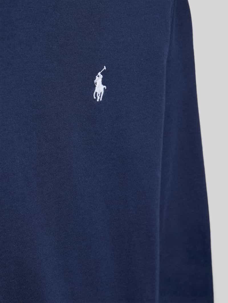 Polo Ralph Lauren Teens Shirt met lange mouwen en labelstitching