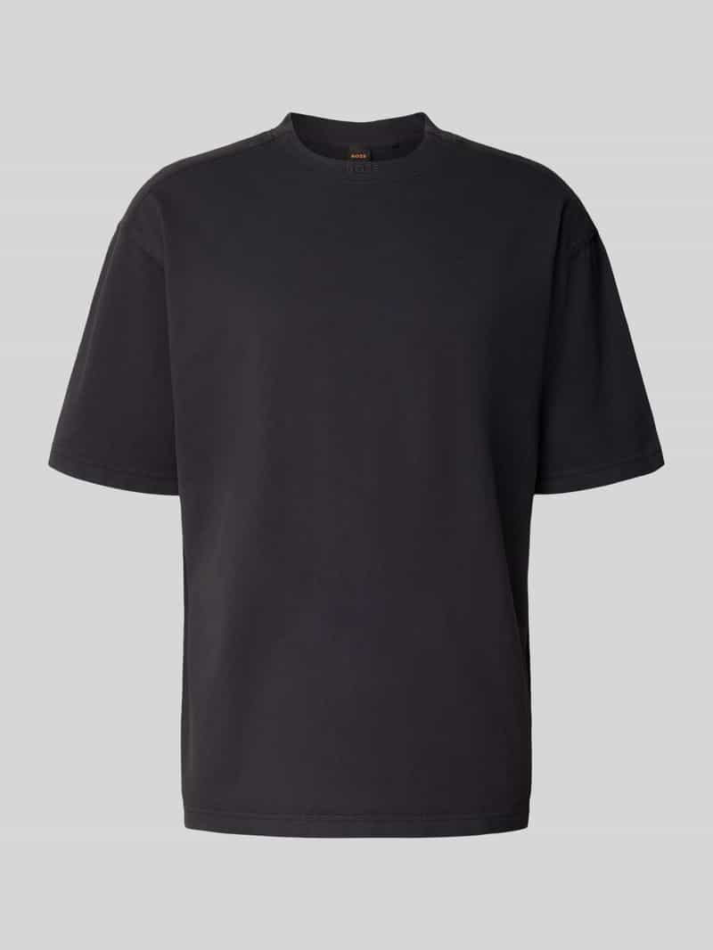 Boss Orange Comfort fit T-shirt van puur katoen