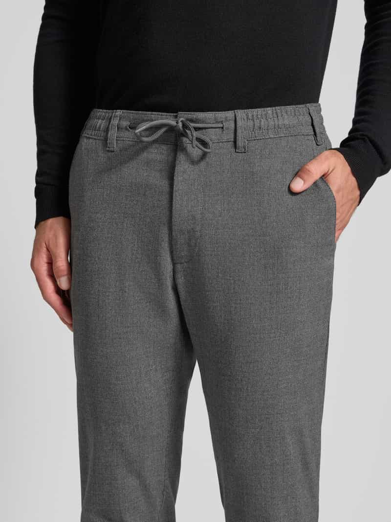 MCNEAL Straight fit stoffen broek met viscose