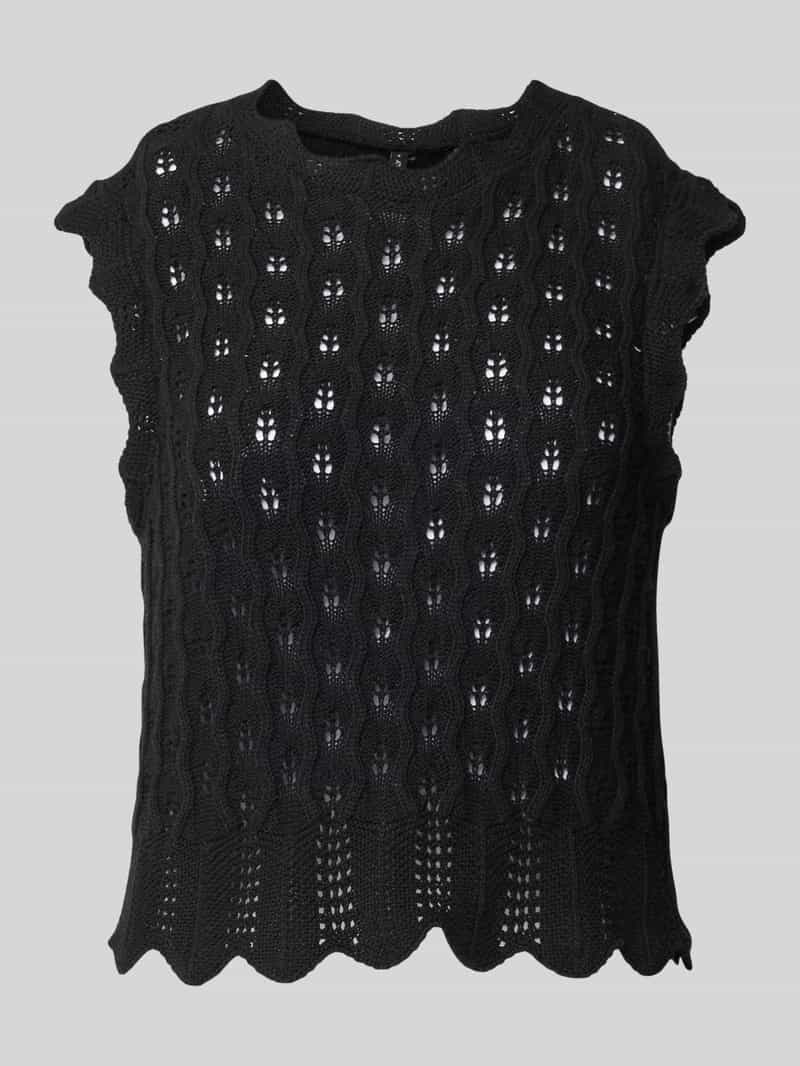 Only Regular fit tricottop van katoenmix model 'LUNA LIFE'