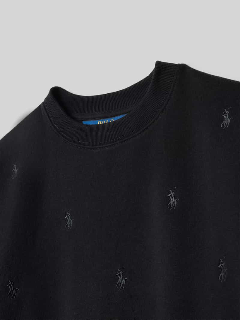 Polo Ralph Lauren Teens Sweatshirt met ribboorden