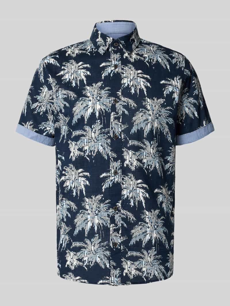 Tom Tailor Regular fit vrijetijdsoverhemd van puur katoen