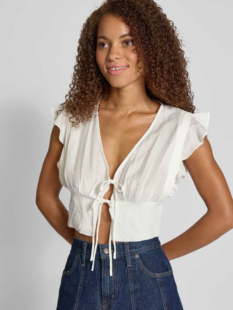 Only Relaxed fit top van viscosemix model 'ZEVEN'