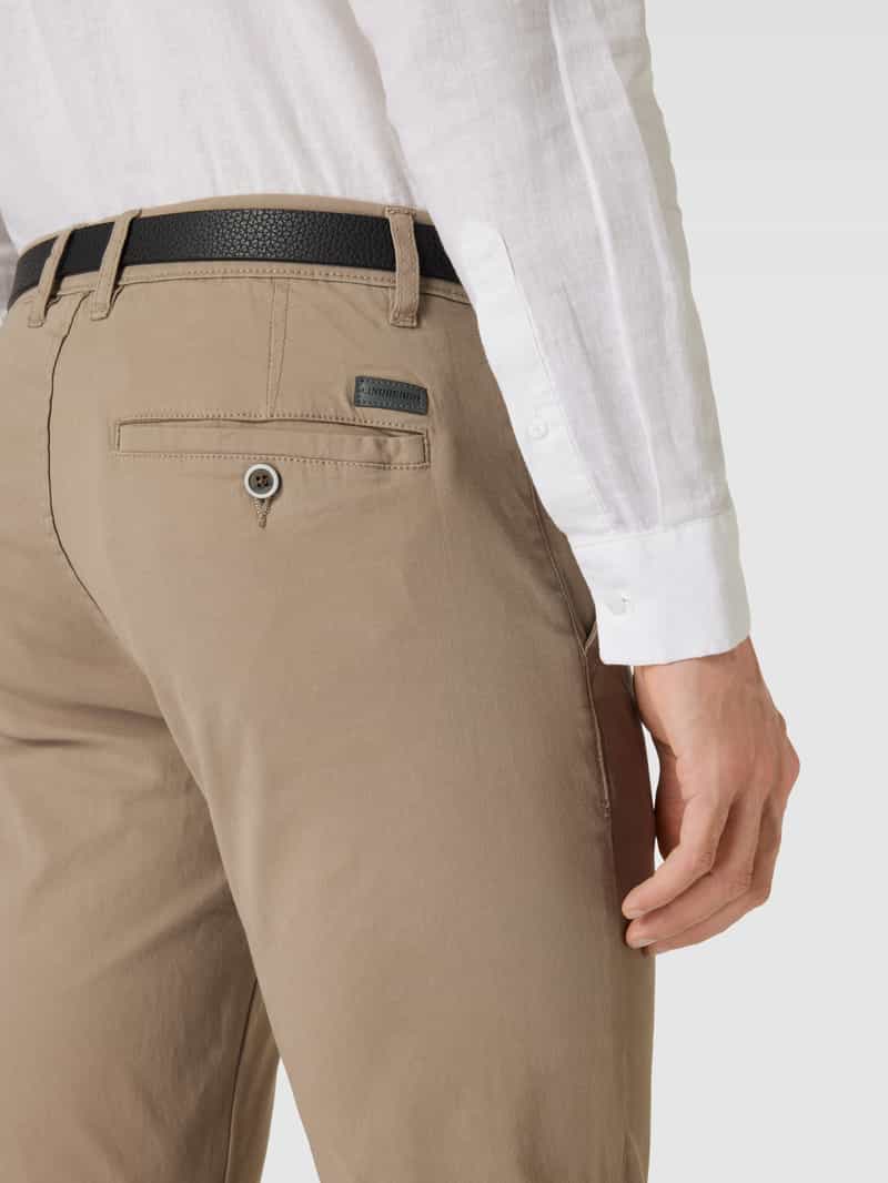 lindbergh Classic fit chino met achterzakken