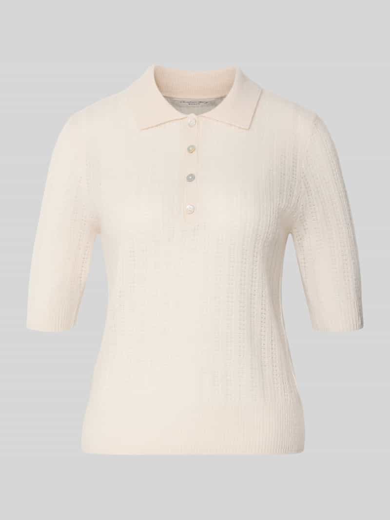 Christian Berg Woman Slim fit sweatshirt van puur kasjmier