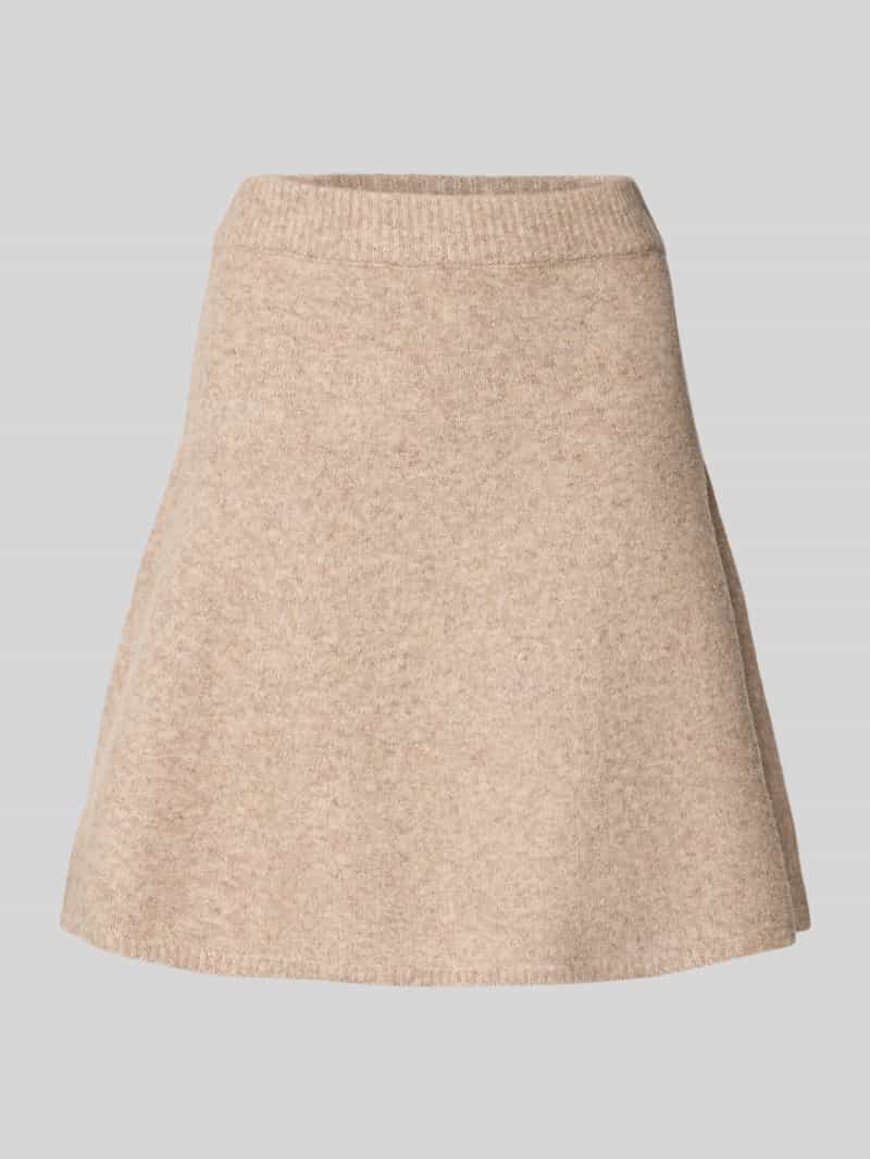 Gebreide rok met elastische band model 'Gisa'