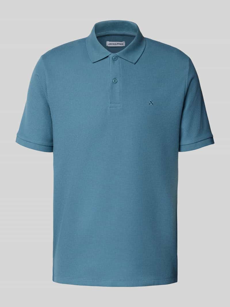jack & jones Poloshirt met labelstitching model 'AUSTIN'