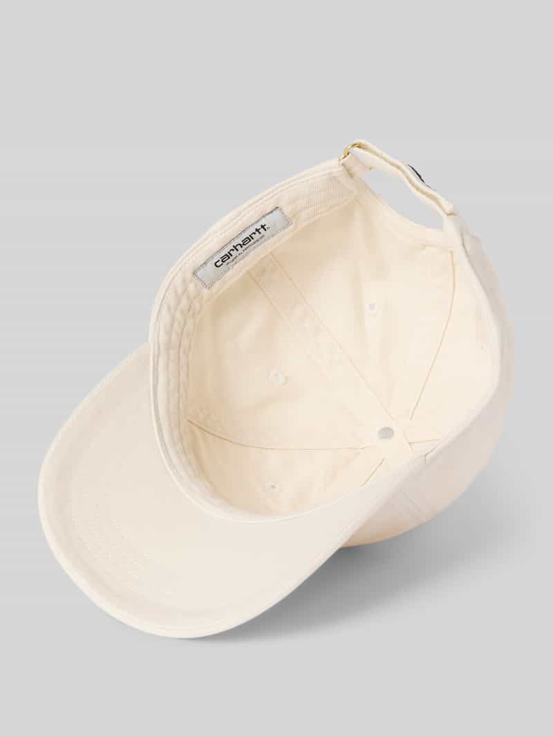 Carhartt Work In Progress Baseballpet met labelapplicatie