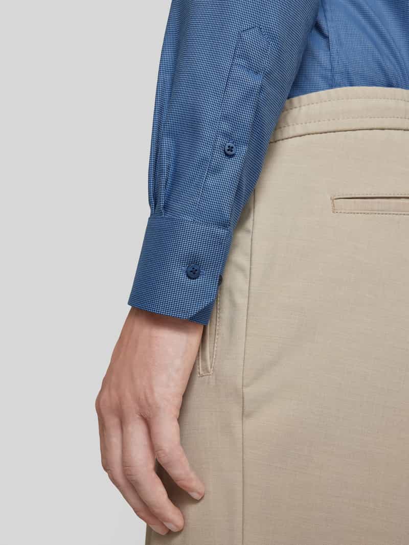 Eterna Modern fit zakelijk overhemd met kentkraag