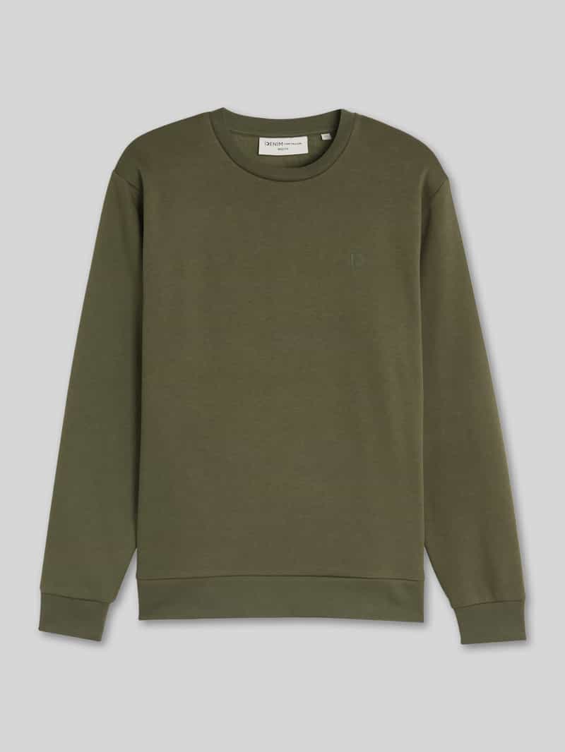 Tom Tailor Denim Regular fit sweatshirt van katoenmix