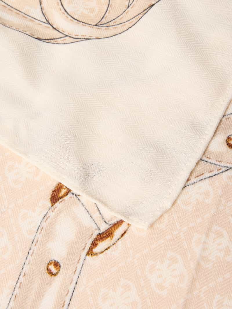 Guess Sjaal met logoprint model 'Noelle'