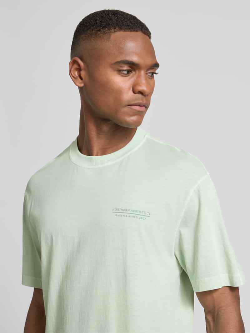 Tom Tailor Denim Regular fit T-shirt van puur katoen