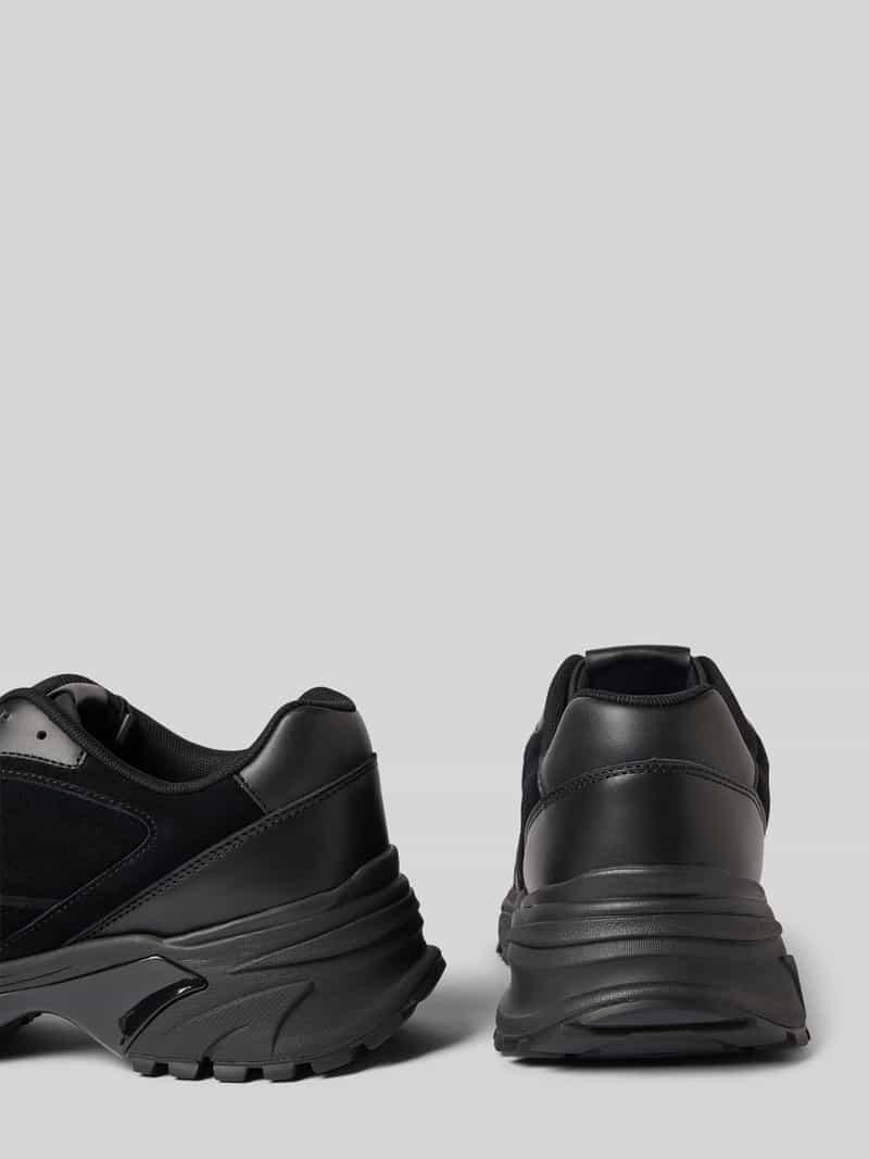 Calvin Klein Jeans Sneakers van leer met profielzool