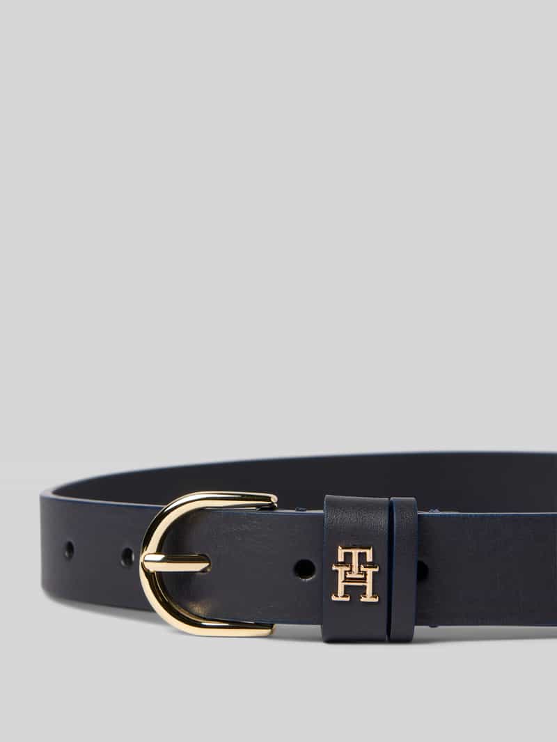 Tommy Hilfiger Leren riem met logo-monogram