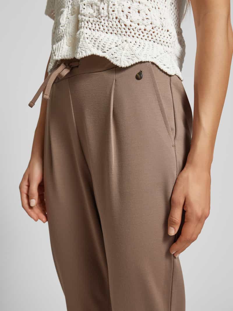 Fransa Stoffen broek met elastische band