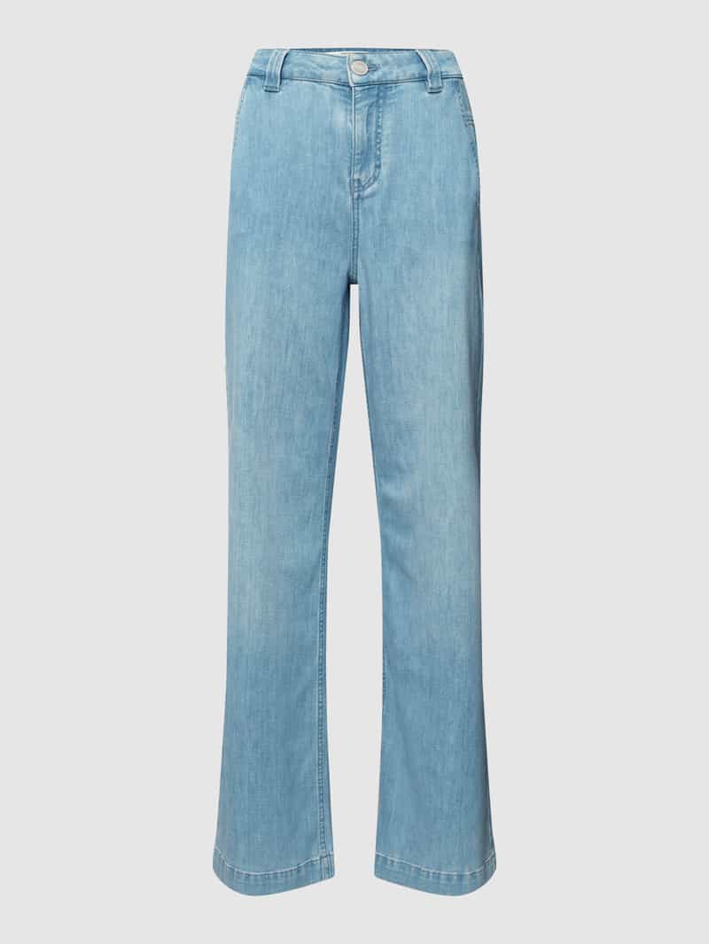 LANIUS Loose fit jeans met labelpatch