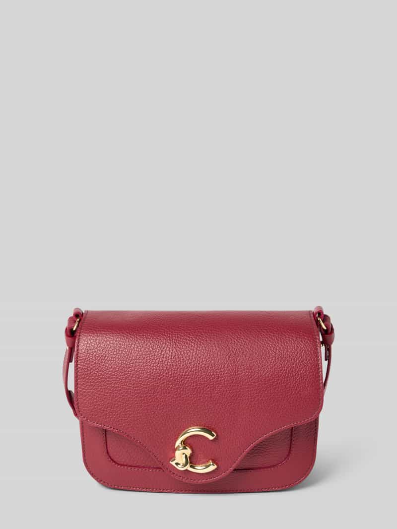 Coccinelle Schoudertas met logo-applicatie