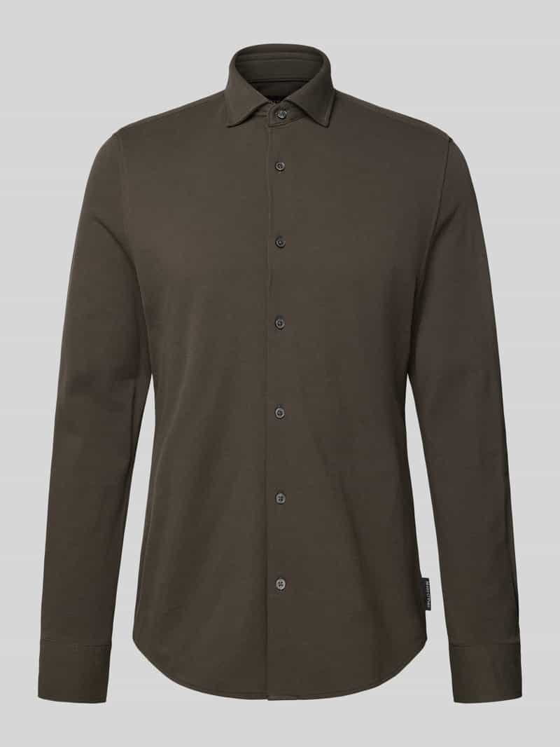 Marc O'Polo Shaped fit vrijetijdsoverhemd van puur katoen