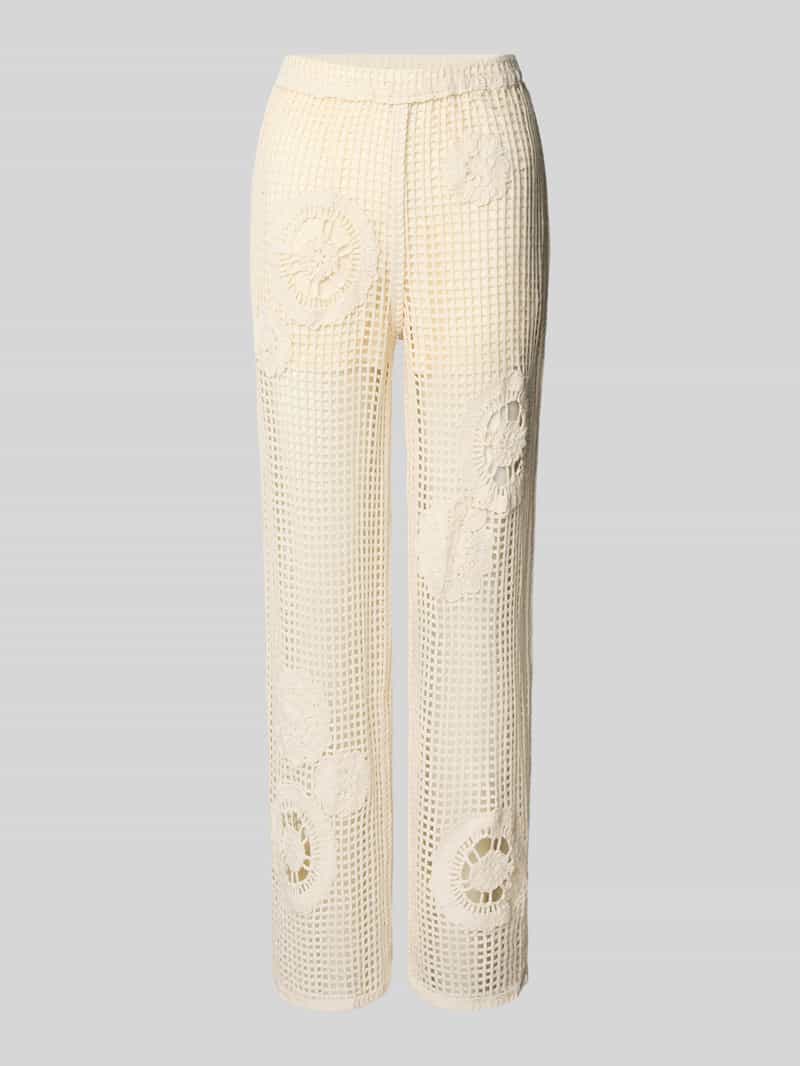 YAS High waist broek met elastische band model 'FIRO'
