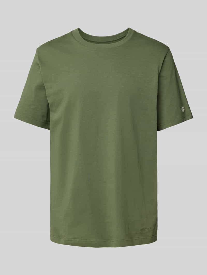 Champion T-shirt met labelstitching