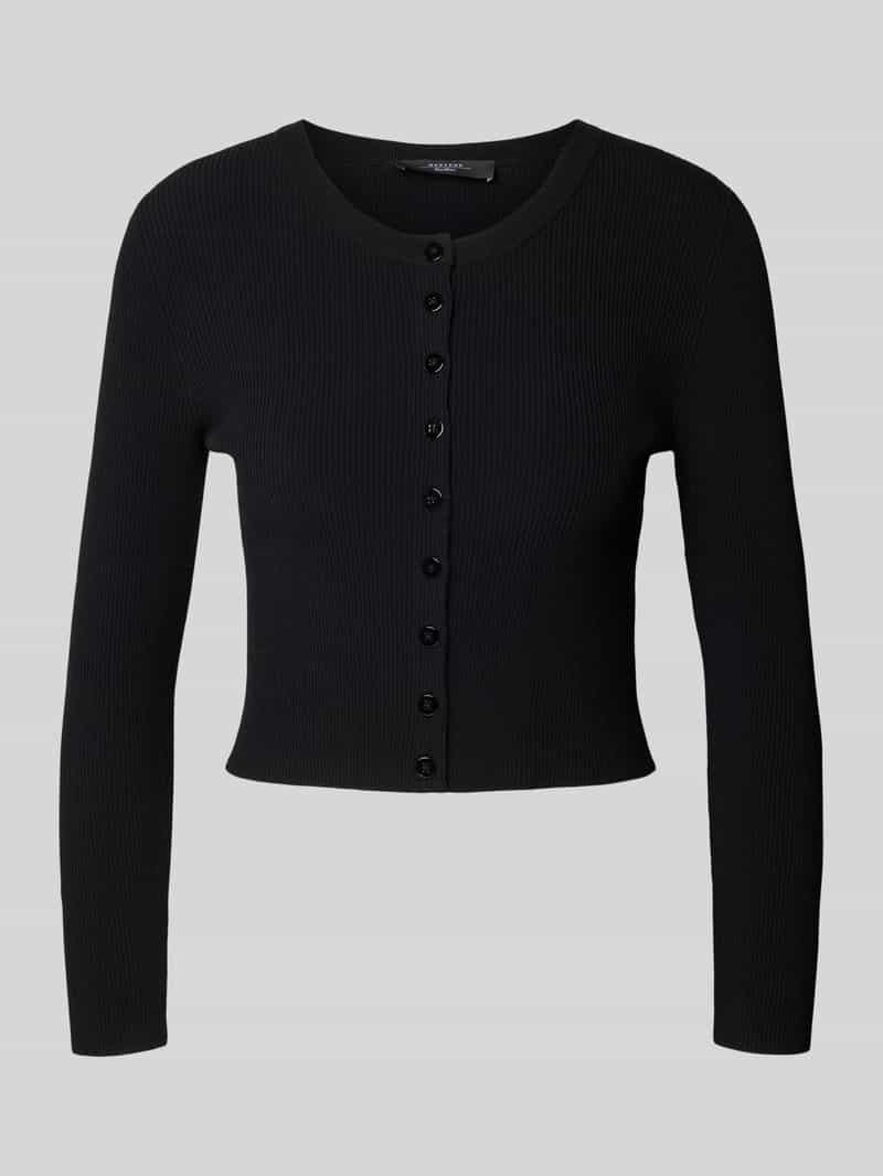 Weekend Max Mara Kort gebreid jack met knoopsluiting model 'MAGIARO'