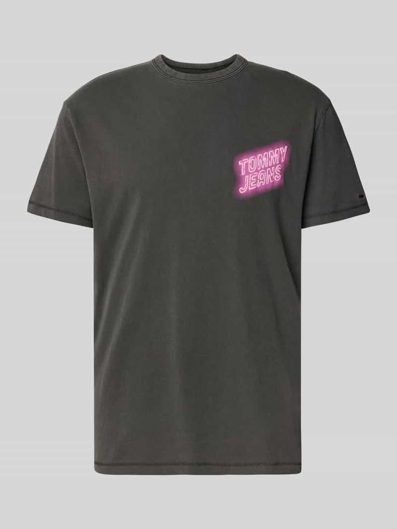 Tommy Jeans Regular fit T-shirt van puur katoen