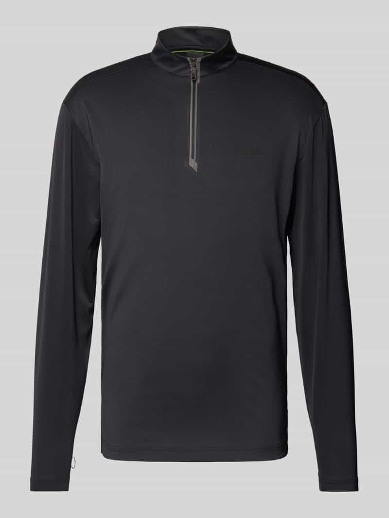 BOSS Green Shirt met lange mouwen en schipperskraag model 'Piraq'