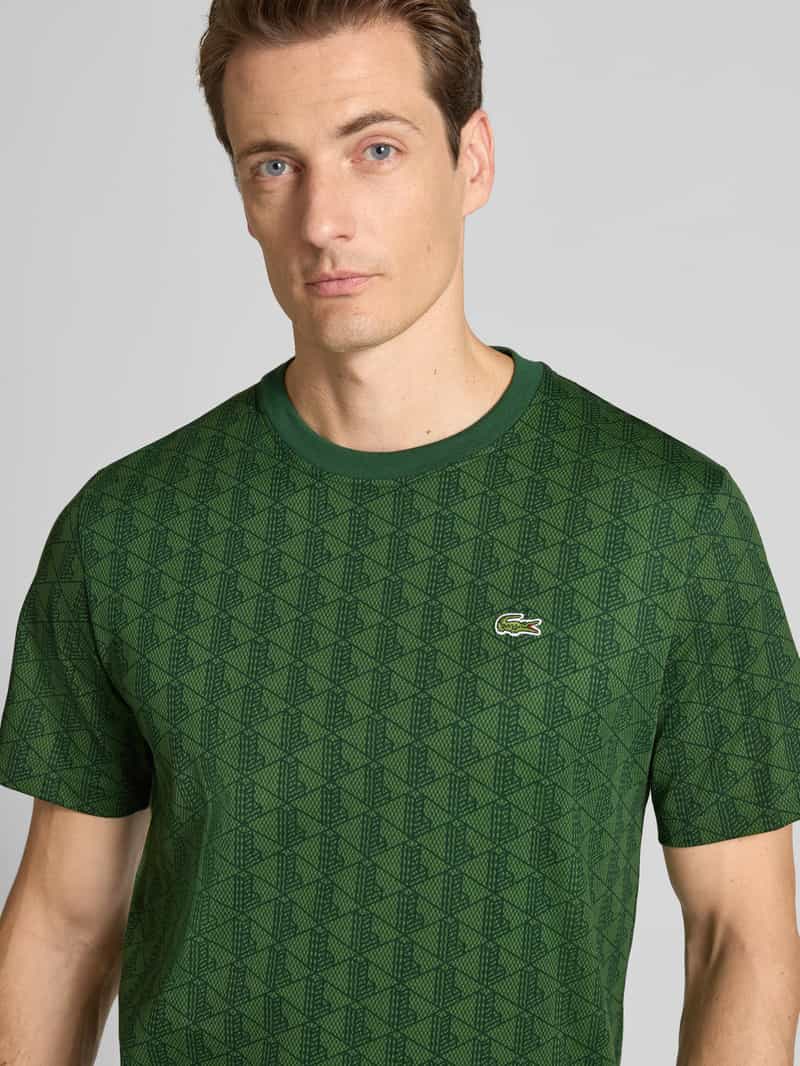 Lacoste Regular fit T-shirt van puur katoen