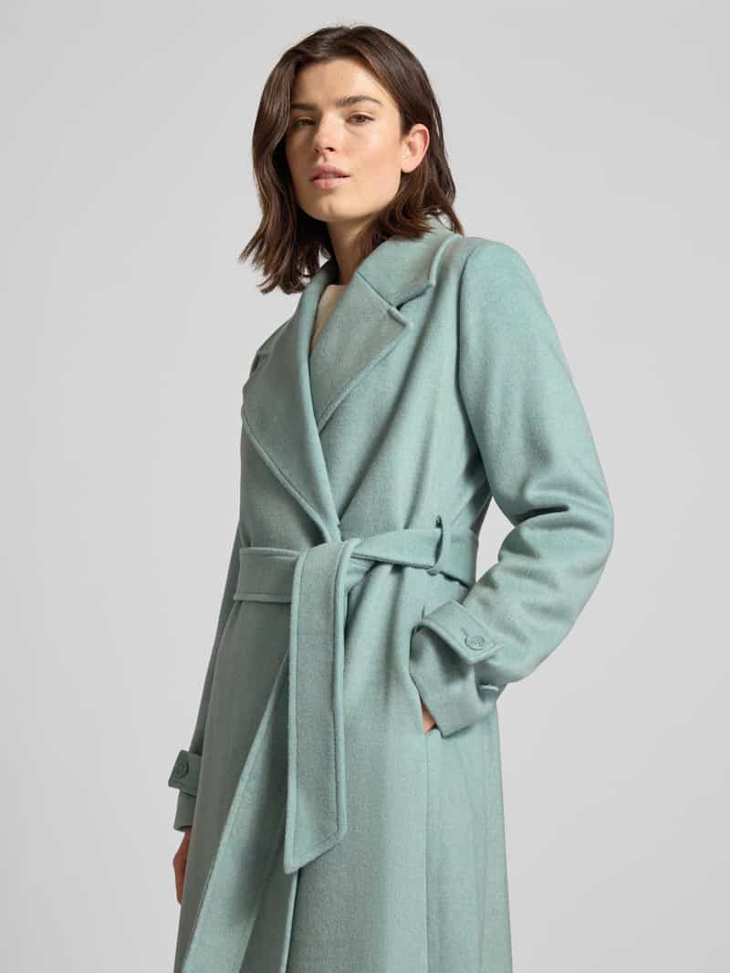 MbyM Lange jas met reverskraag model 'Kasimira'