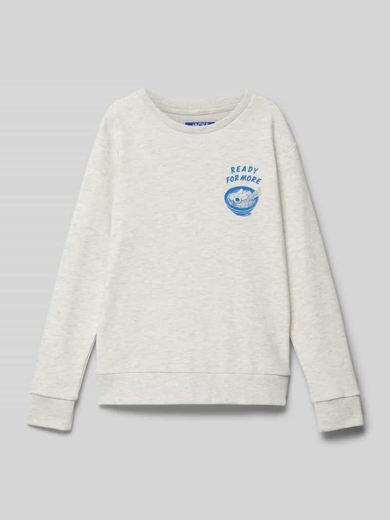 Jack & jones Sweatshirt met labelprint