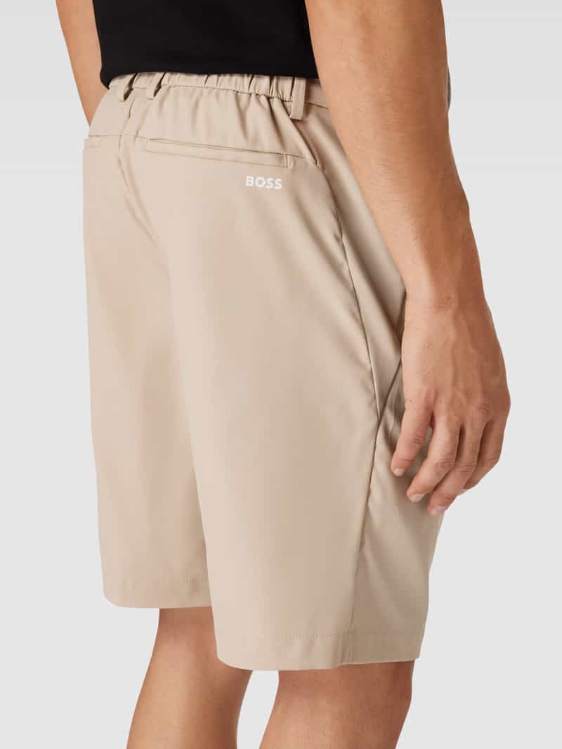 BOSS Green Korte broek met elastische band model 'Drax'